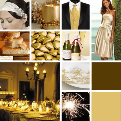 Gold and Purple Weddings are very regal and romantic