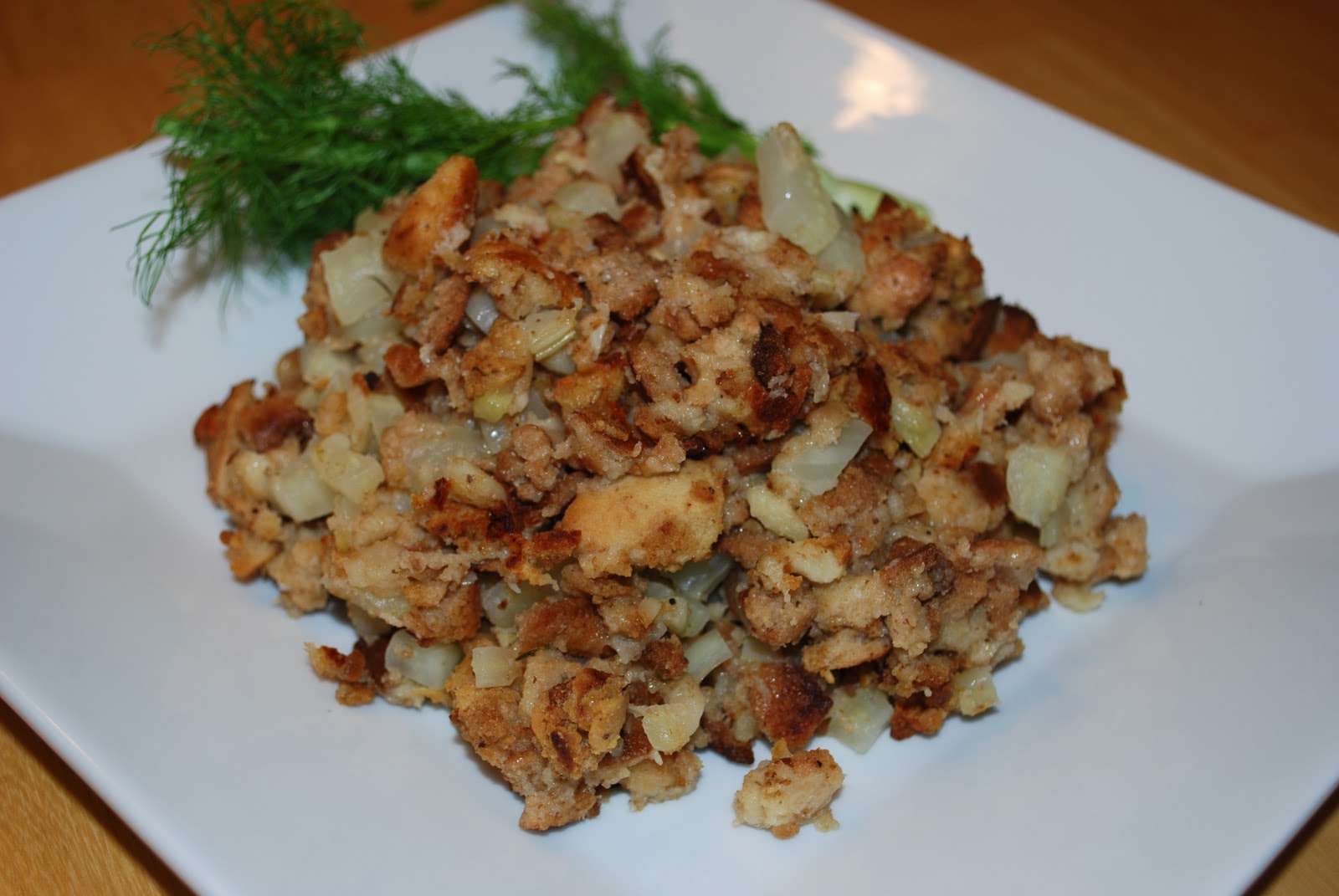 Carrie's Experimental Kitchen Fennel & Apple Stuffed Pork Chops