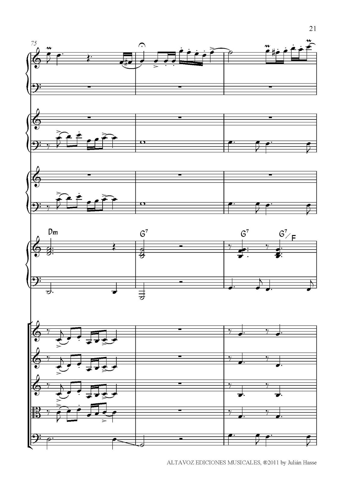 Tango Transcriptions La Mariposa by Osvaldo Pugliese