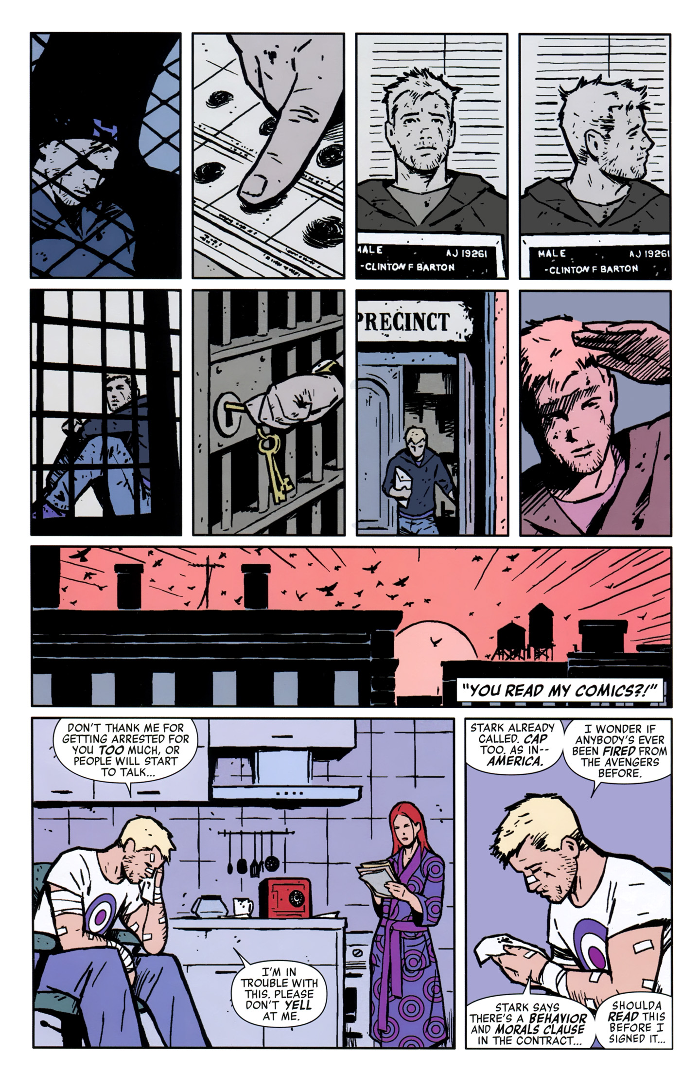 Read online Hawkeye (2012) comic -  Issue #8 - 18