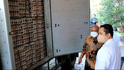 Kemendag beri bantuan 3 ton telur untuk Pemkot Tangerang 