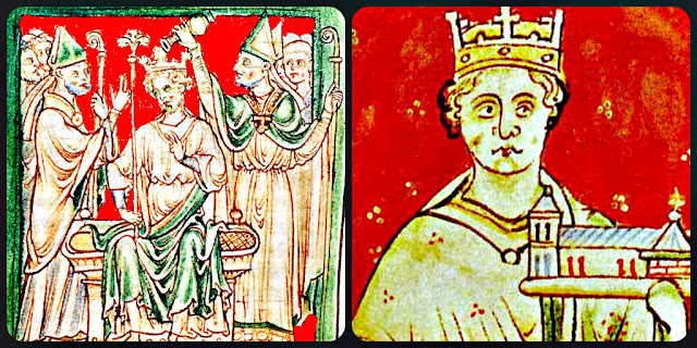 portrait of Richard I and John