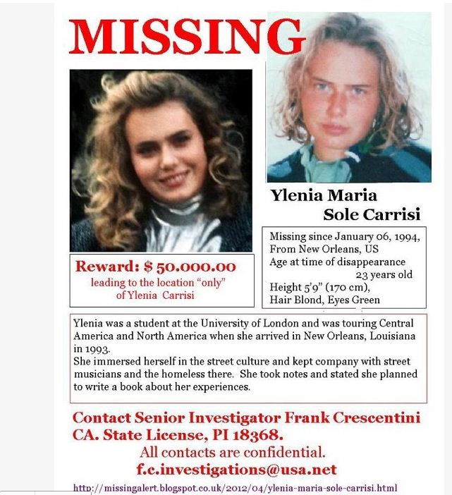 A Trip Down Memory Lane The Final Word On Ylenia Carrisi