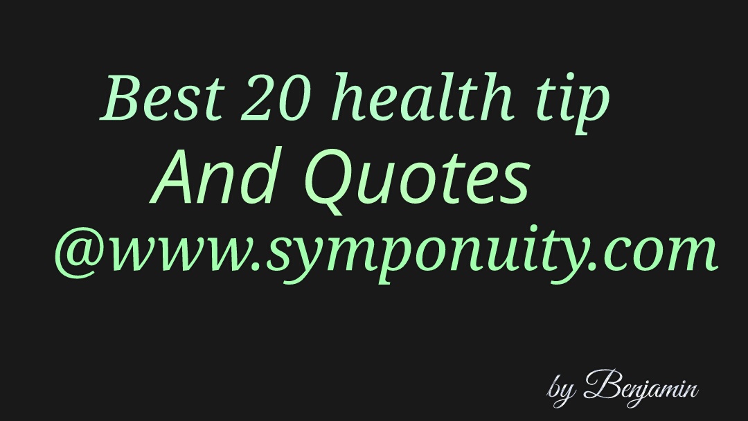 Good Health Quotes Captivating Ubest Health Quotes That You Must Not Missu Symponuity Health Good Health Quotes Unique Ubest Health Quotes That You Must Not Missu Symponuity Health