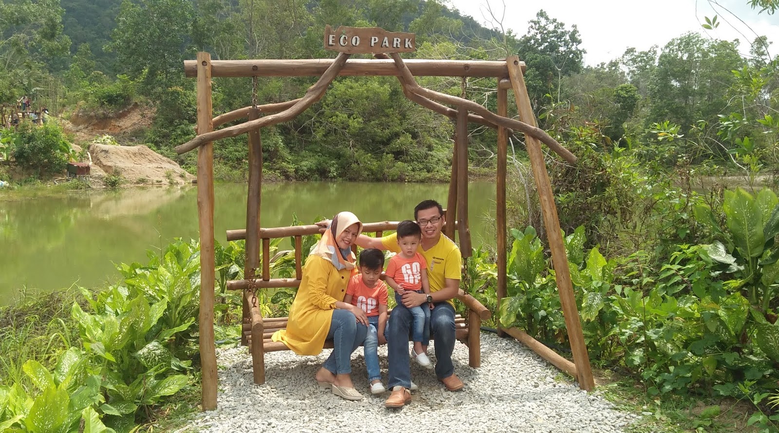 Eco Park Sungailiat, Wisata Di Balik Bukit Yang Sedang