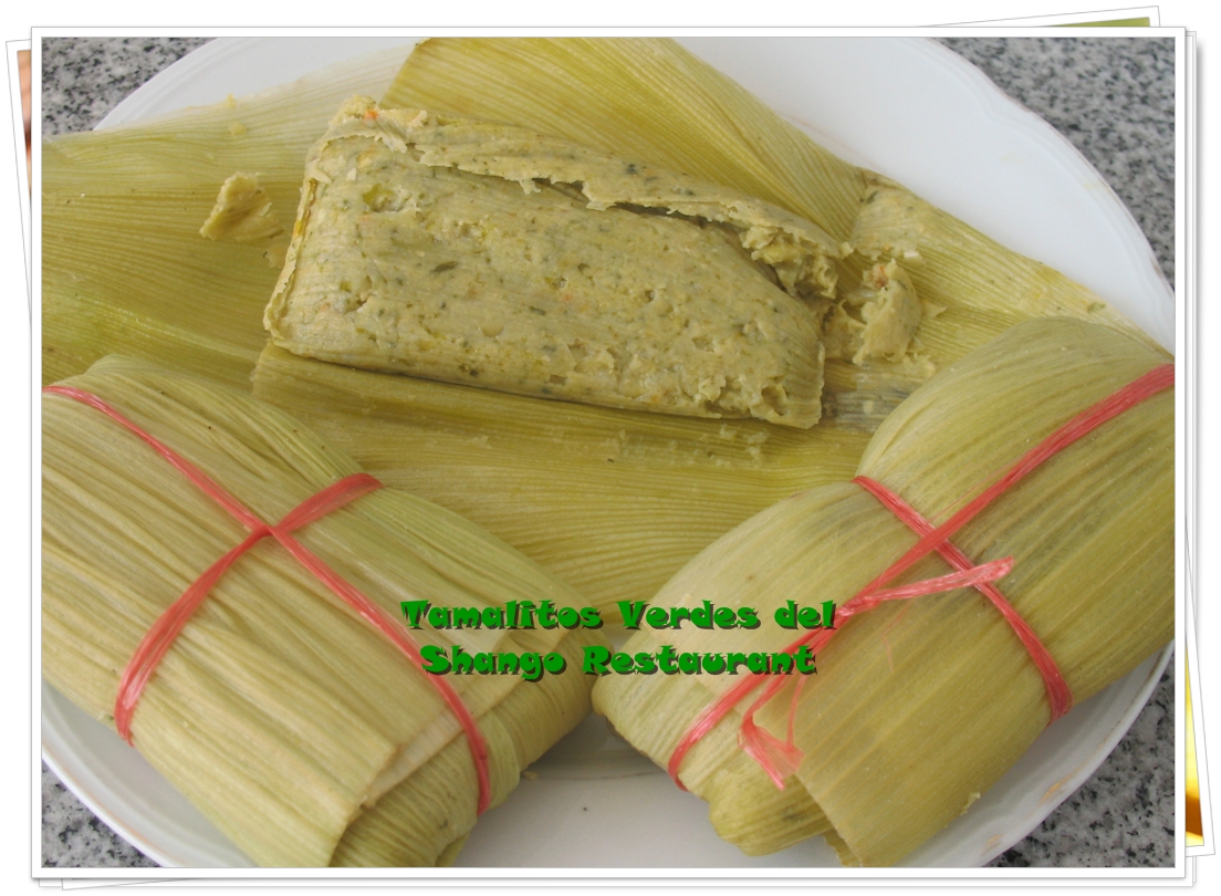La especialidad del Shango Tamales Tamalitos Verdes Norteños