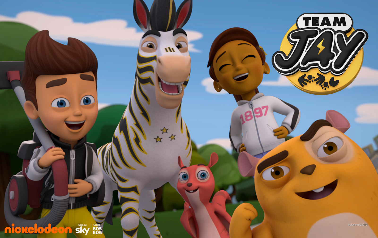 NickALive! Nick Jr. Italy to Fully Premiere 'Team Jay', New Animated