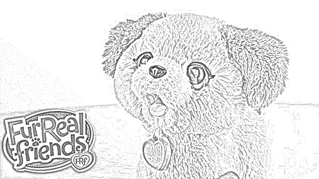 The Holiday Site Furreal Friends Coloring Pages Downloadable