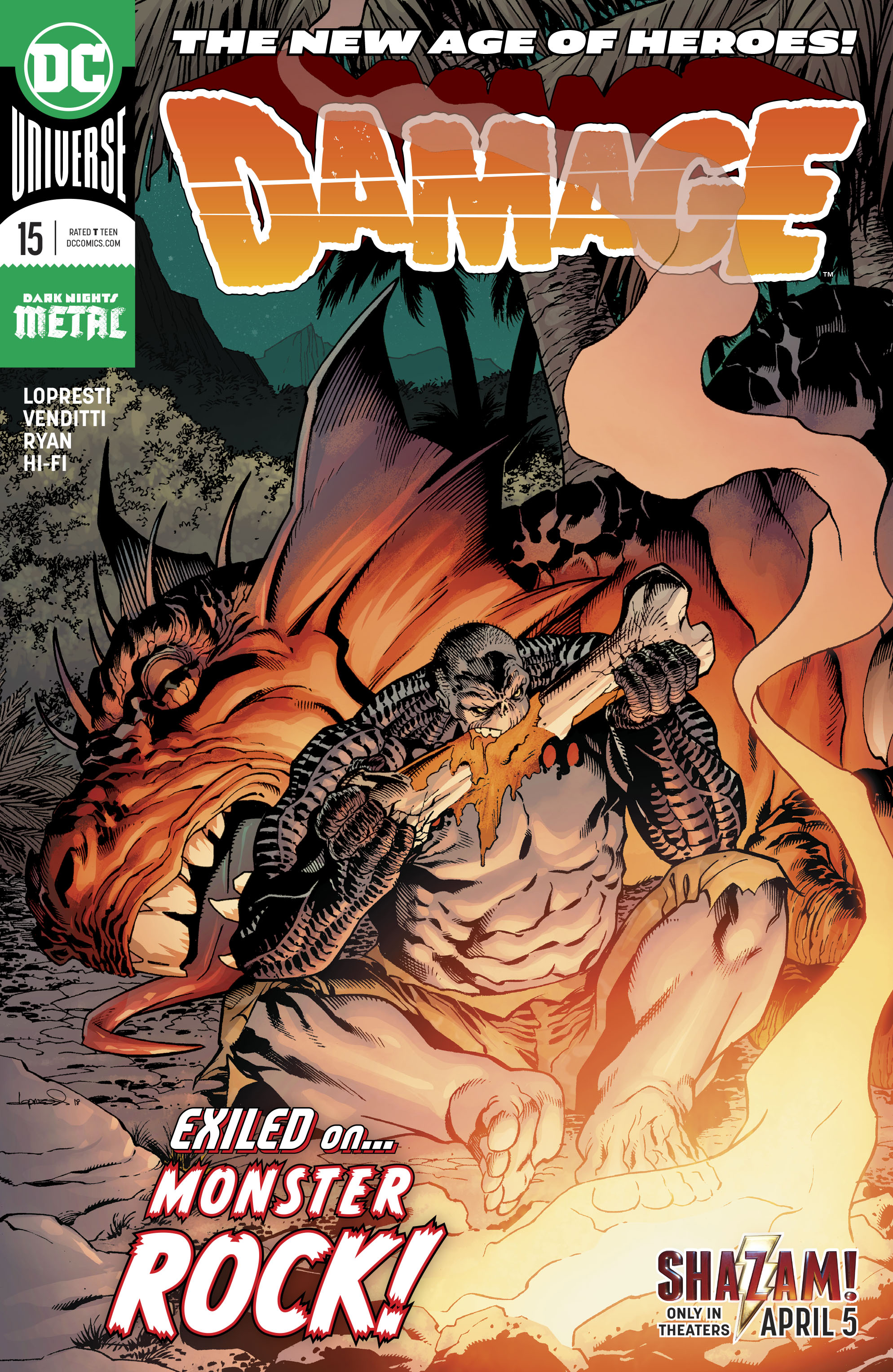 Read online Damage (2018) comic -  Issue #15 - 1
