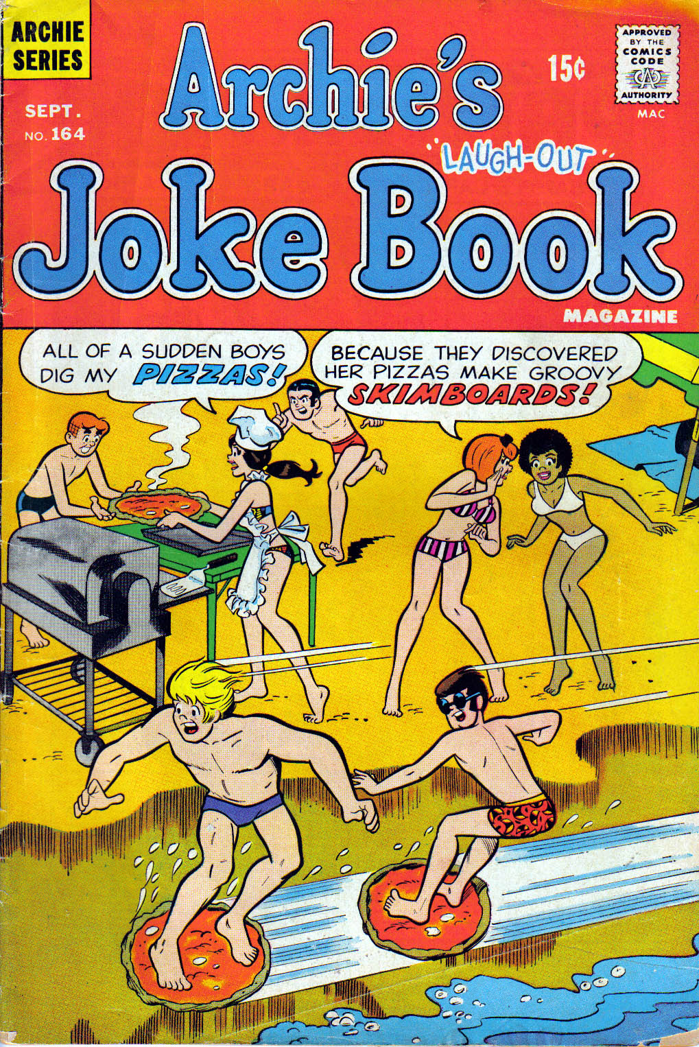 Read online Archie's Joke Book Magazine comic -  Issue #164 - 1