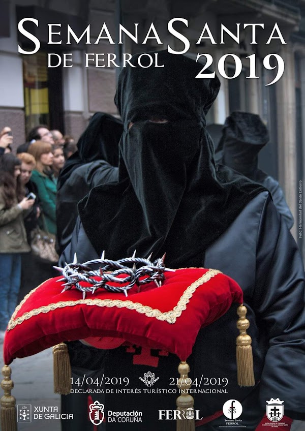 La Hermandad del Santo Entierro protagoniza el cartel de la Semana Santa ferrolana de 2019 La Hermandad del Santo Entierro protagoniza el cartel de la Semana Santa ferrolana de 2019