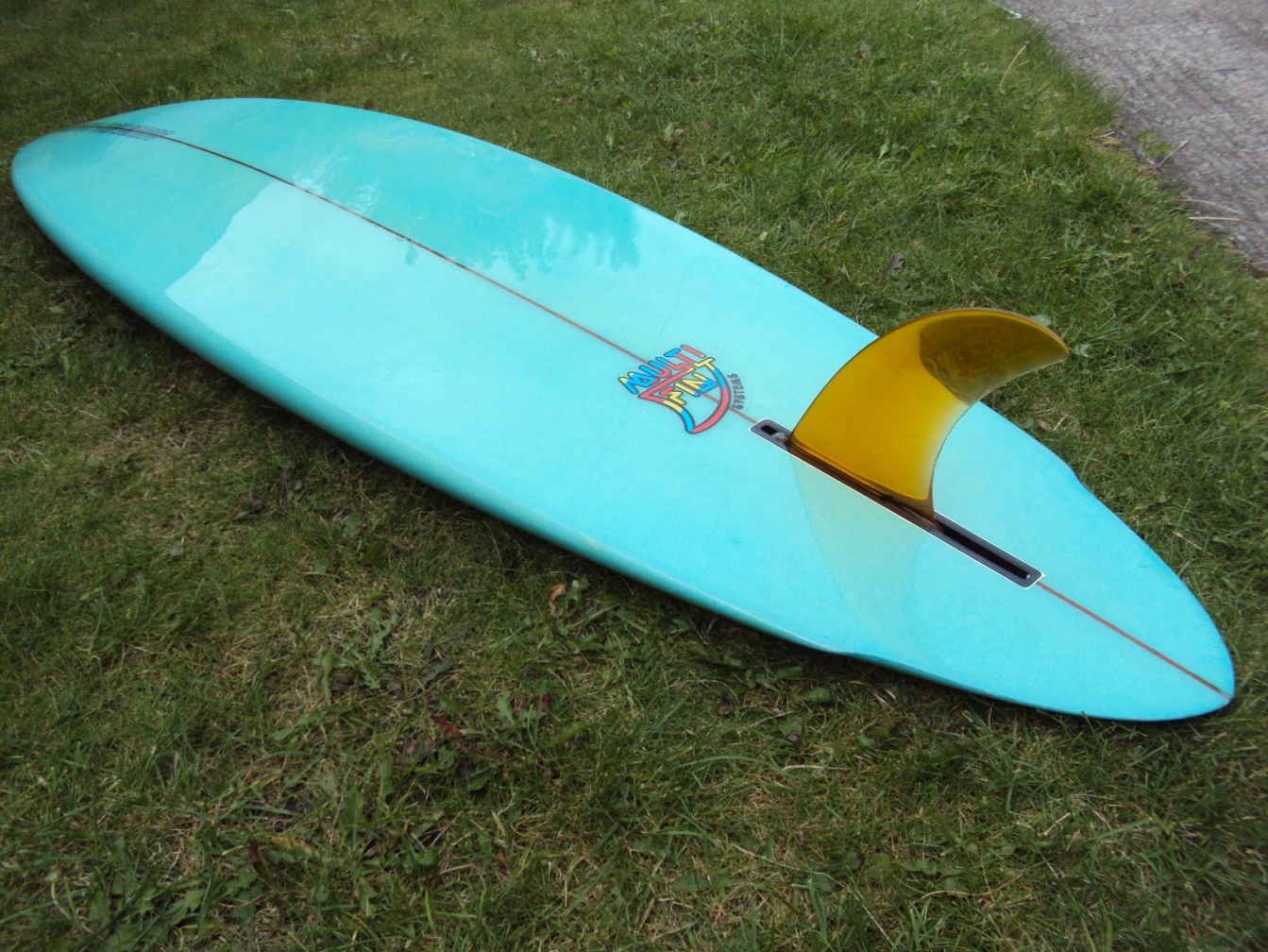 vintage surfboard collector UK Chapter single fin
