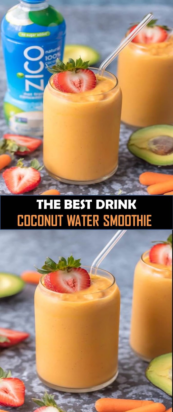 COCONUT WATER SMOOTHIE .drinkdd30