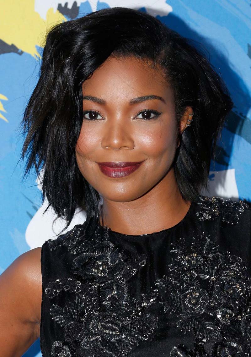 Consider a lob that hits just below the chin, like Gabrielle Union's ...