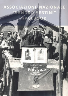icona di Matteotti nei comizi - Pertini e Bonfantini allo stabilimento OM di Milano il 29 aprile 1945