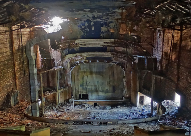 Palace Theater Abandoned in Gary, Indiana