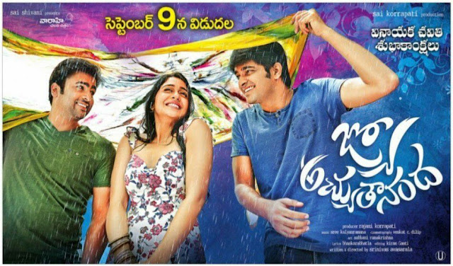 jyo achyuthananda movie new poster on Vinayaka chavithi jyo achyuthananda movie new poster on Vinayaka chavithi