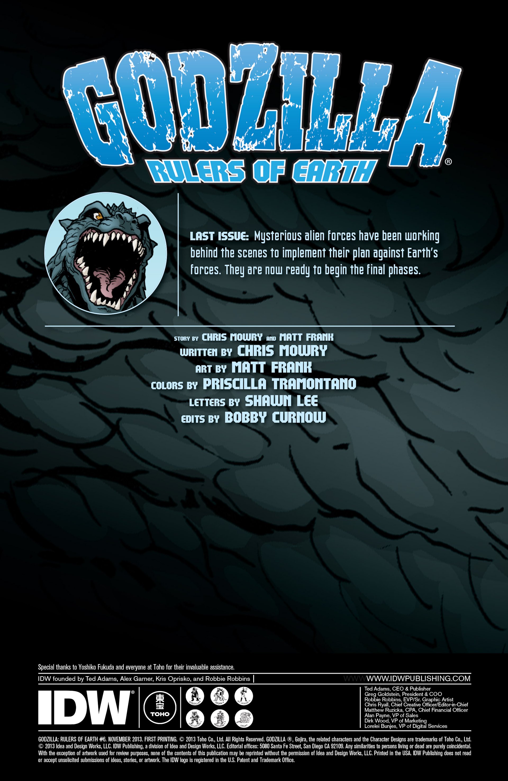 Read online Godzilla: Rulers of Earth comic -  Issue #6 - 2