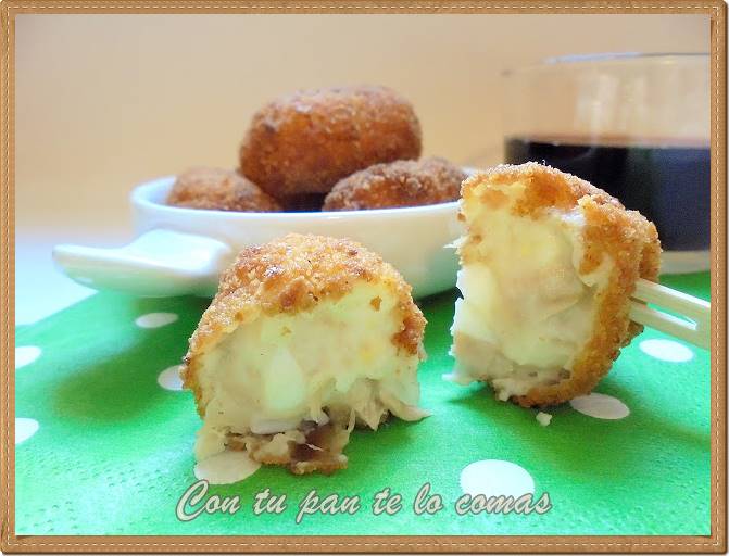 Croquetas caseras de atún y huevo