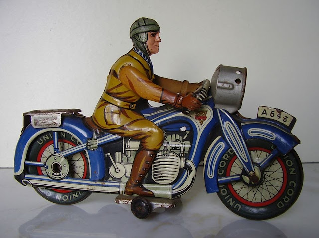 Vintage Toy Motorcycle 97
