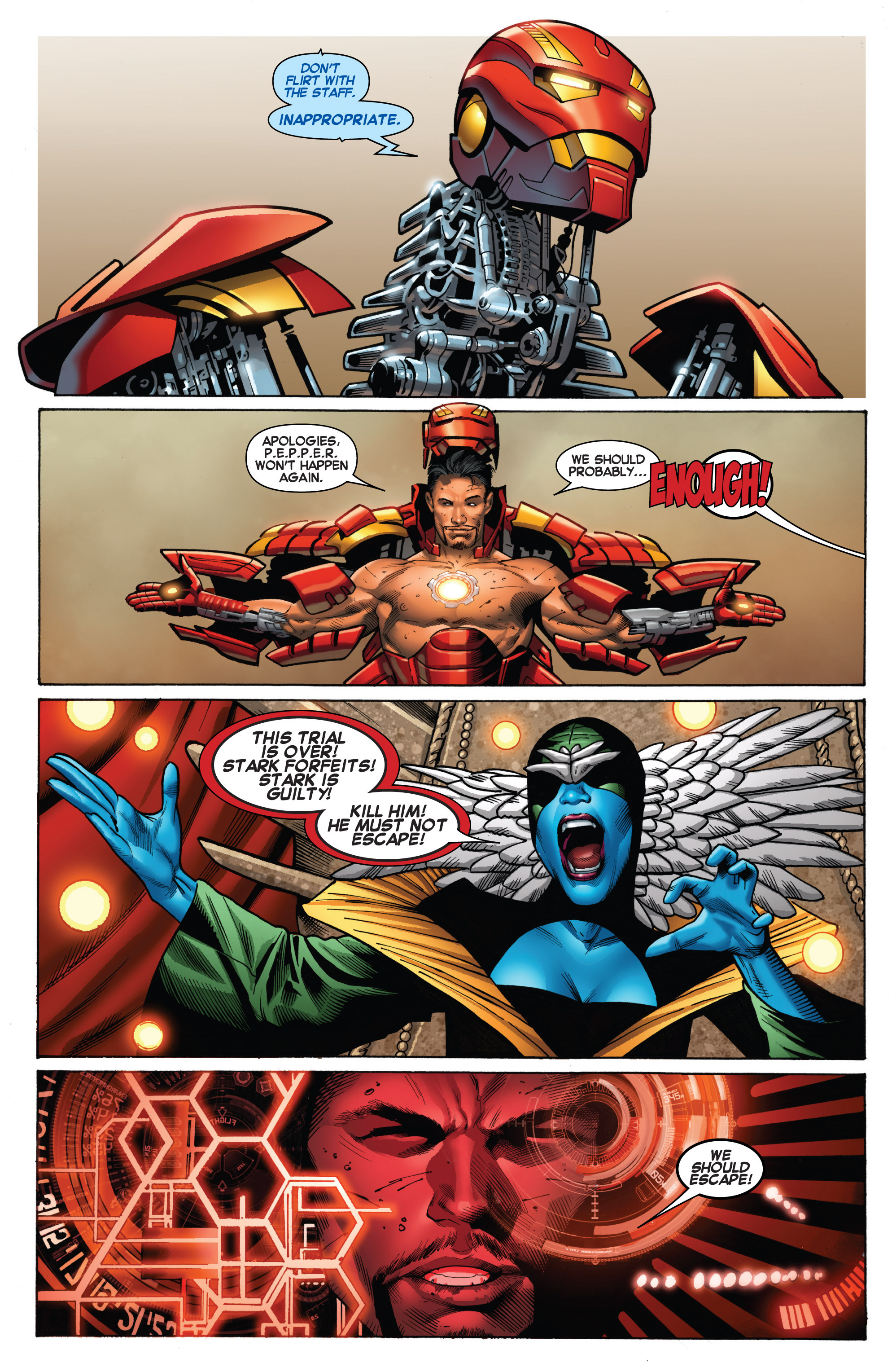 Read online Iron Man (2013) comic -  Issue #8 - 9