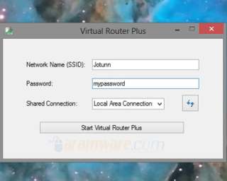 Virtual Router Plus 2.3.0 لتوزيع الانترنت من جهازك الى الاخرين