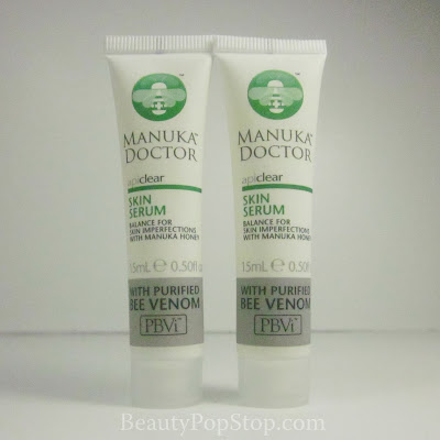 manuka doctor apiclear skin serum review bee venom royal jelly natural skin care