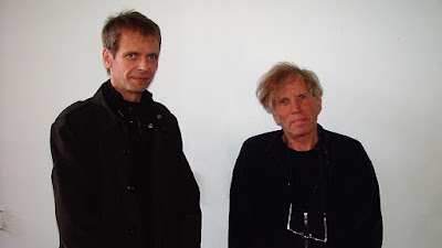 Klaus Guingand and Dennis Oppenheim 2007 - New York - USA Dennis Oppenheim /1938 - 2011