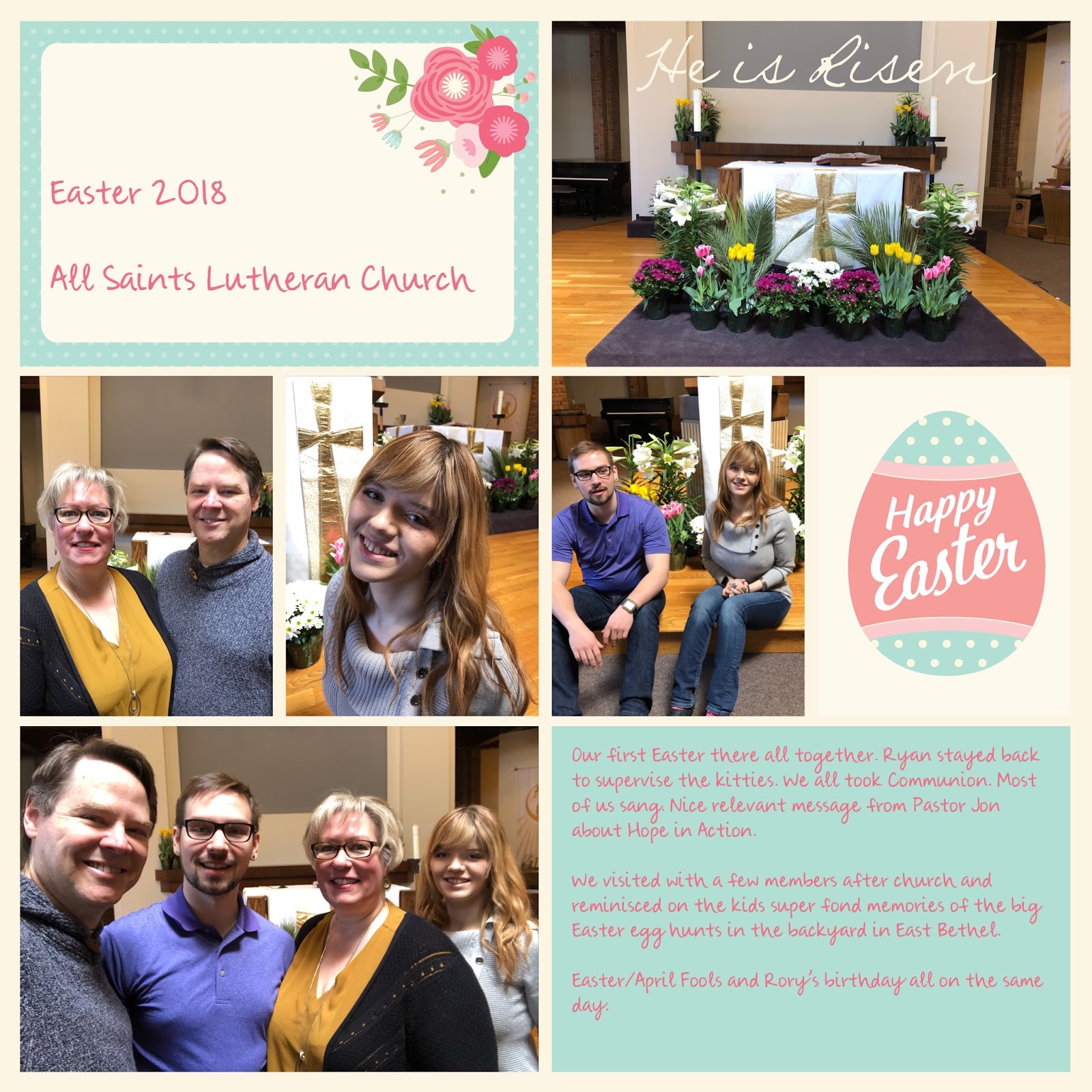 The Easter Bunny Came to Our House