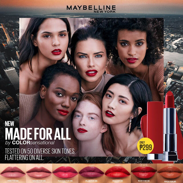 The search for the perfect shade is over with Maybelline’s Made For All