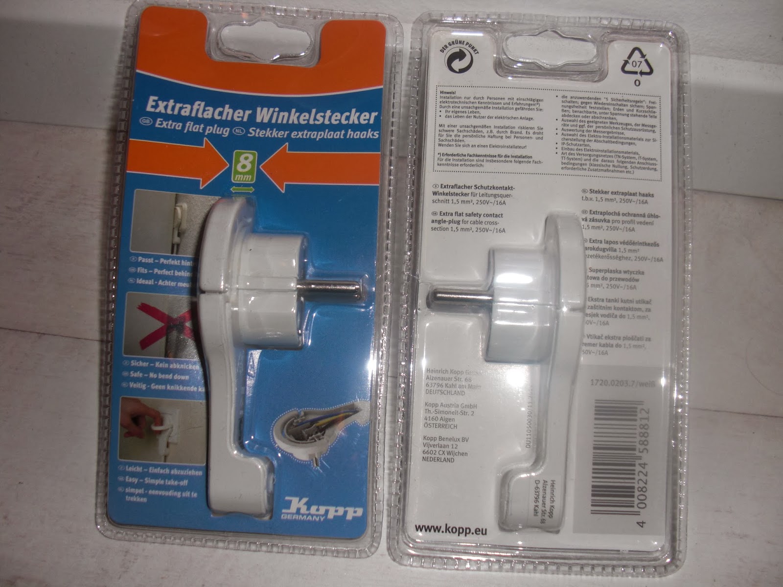 flachere Stecker – heim-elich
