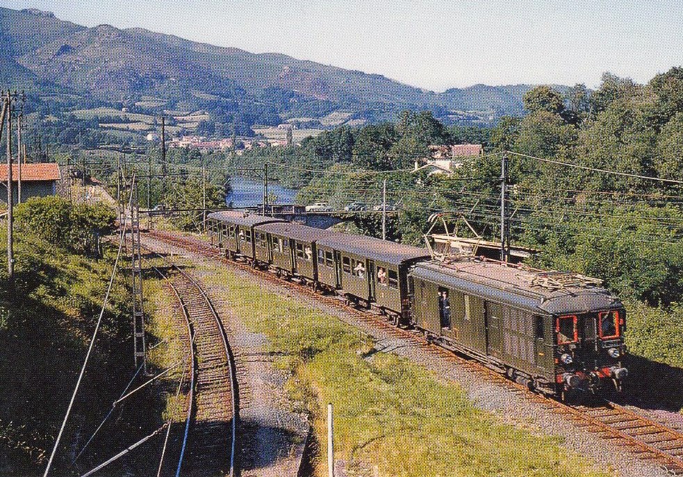 Le train Bayonne St Jean Pied de Port