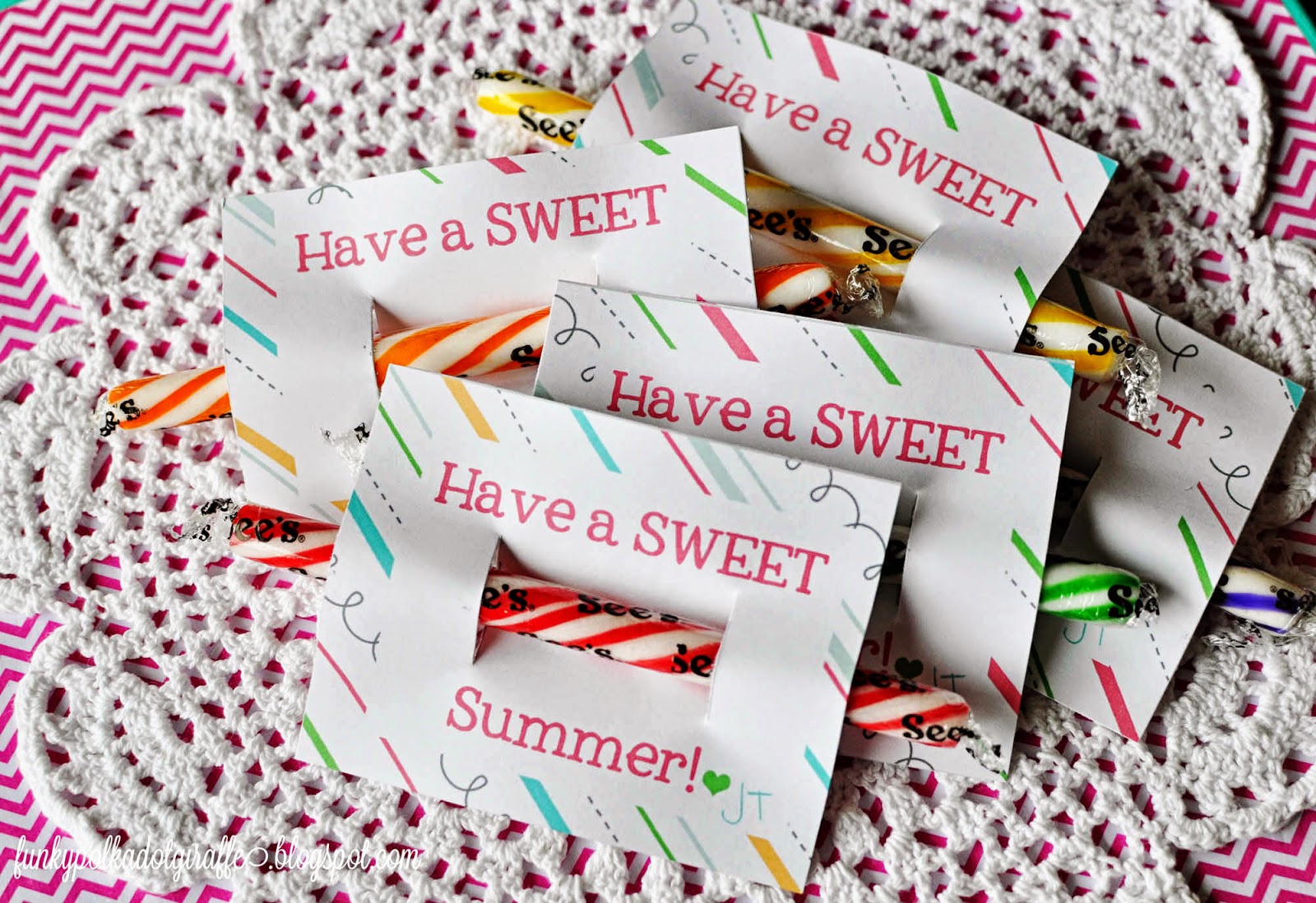 Funky Polkadot Giraffe: Cute Summer season Address Printable image regarding Have a Sweet Summer Printable known as Funky Polkadot Giraffe: Adorable Summer time Take care of Printable
