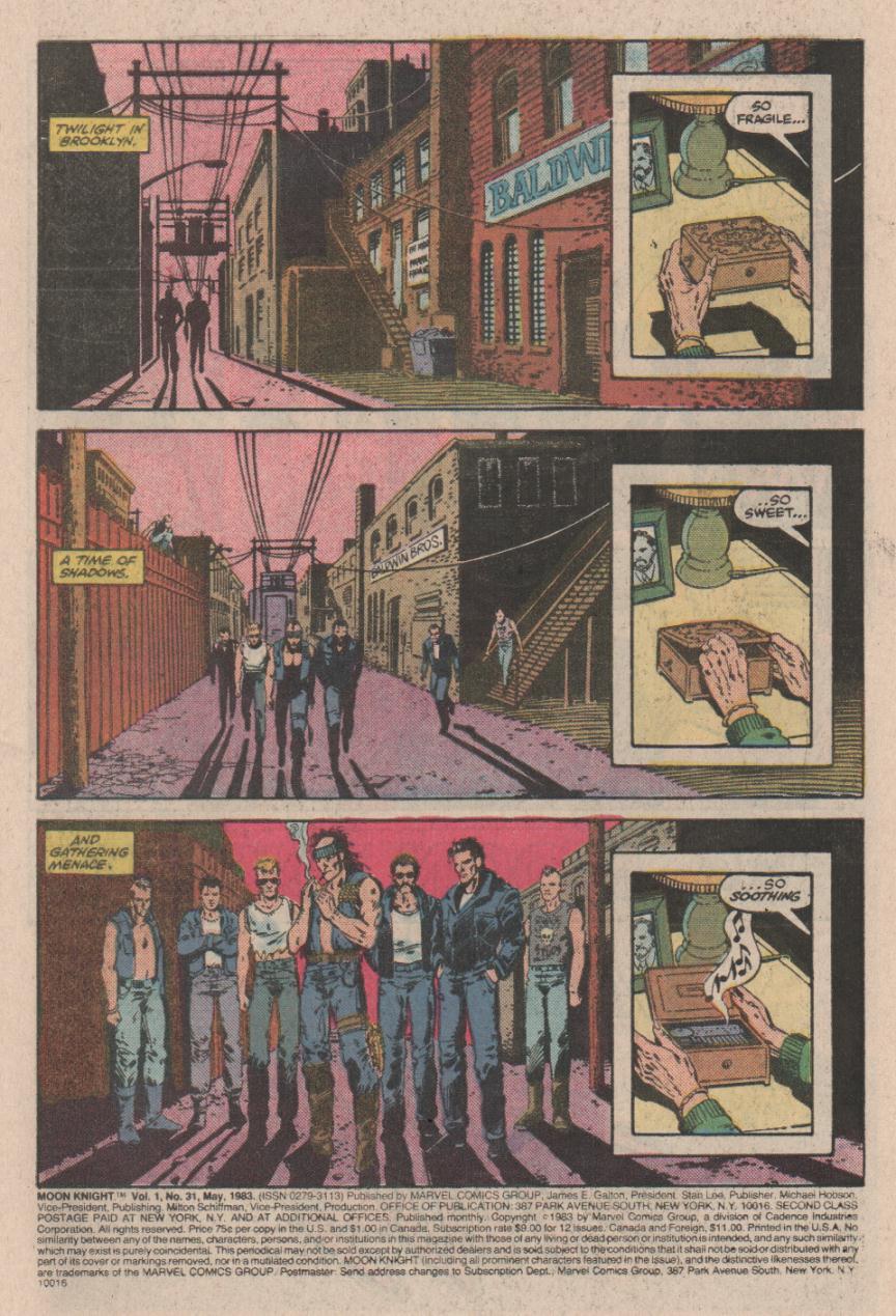Moon Knight (1980) issue 31 - Page 3