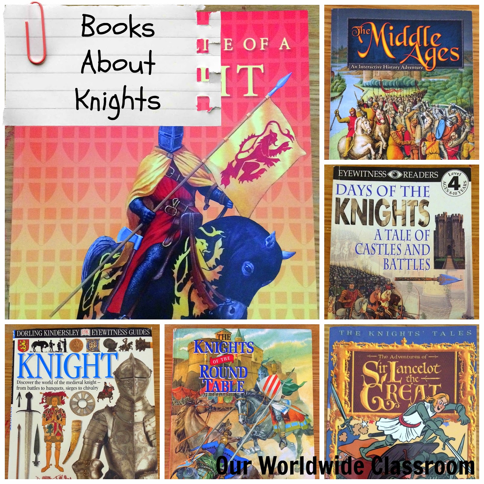 Kids Books About Knights and the Middle Ages