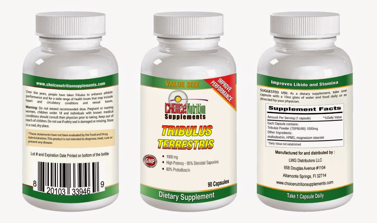 Tribulus Terrestris Dietary Supplement to Improve Your Performance