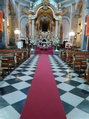 Decoración de iglesias para boda - Decoflor Puzol