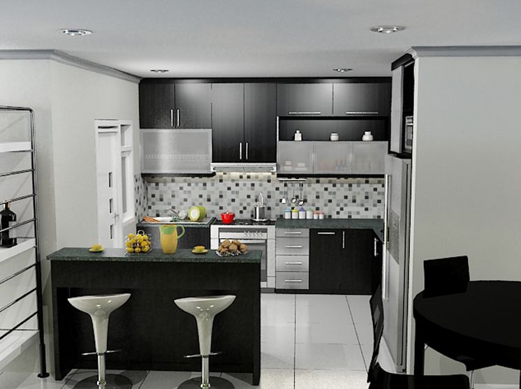  Model dapur minimalis berkonsep modern terbaru Boss Rumah