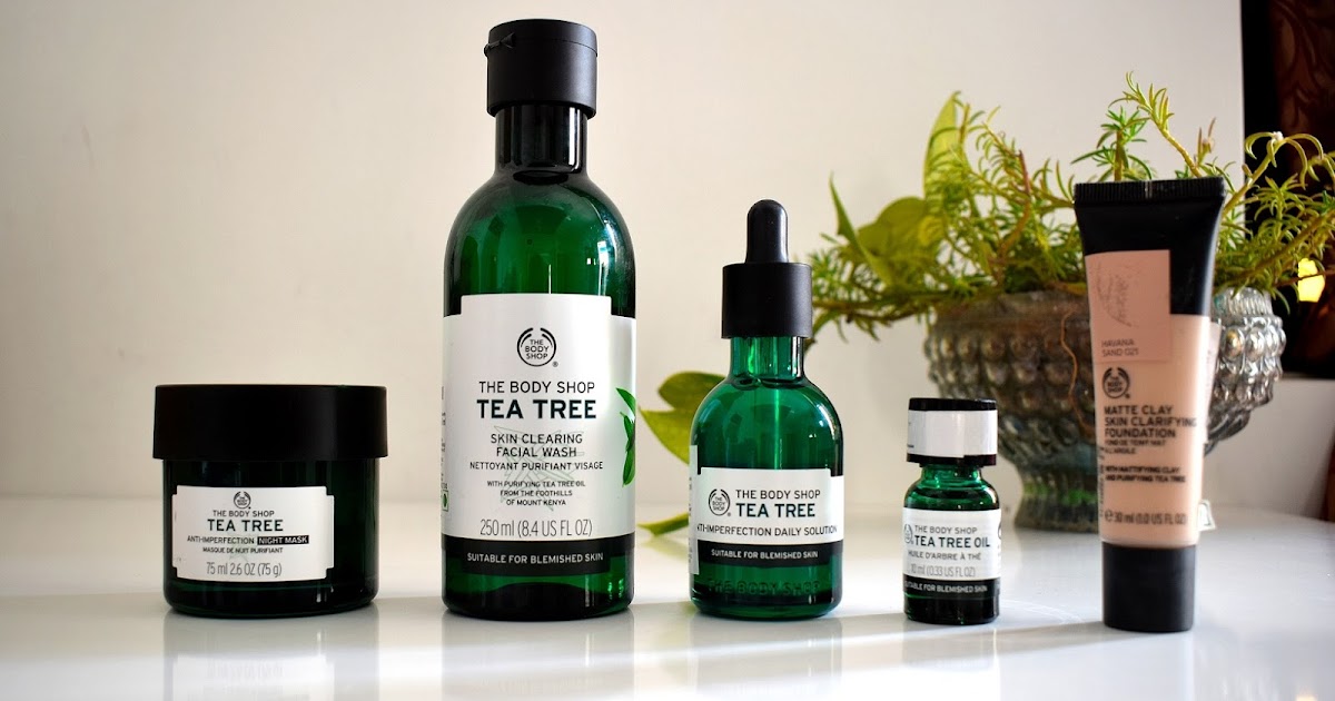 The Body Shop Tea Tree range- Review