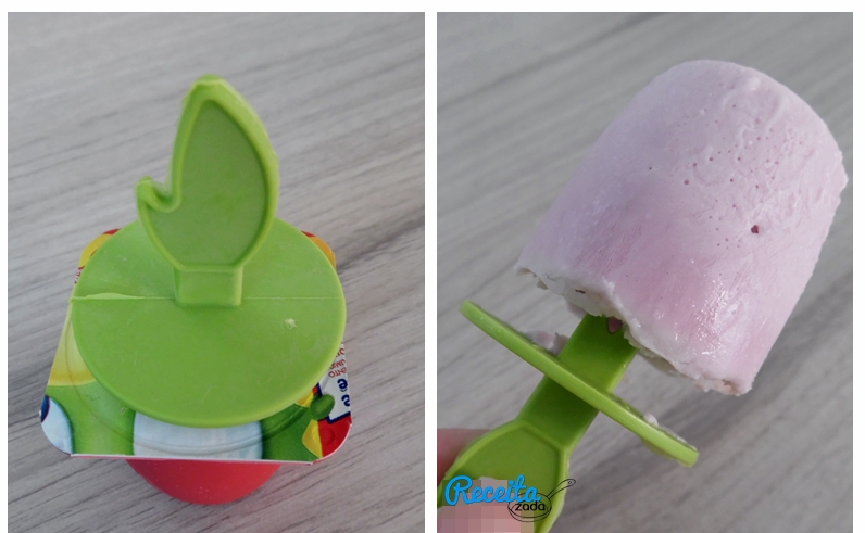 Experimentando danoninho ice de sorvete de creme 