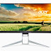 Gekromde monitor van Acer
