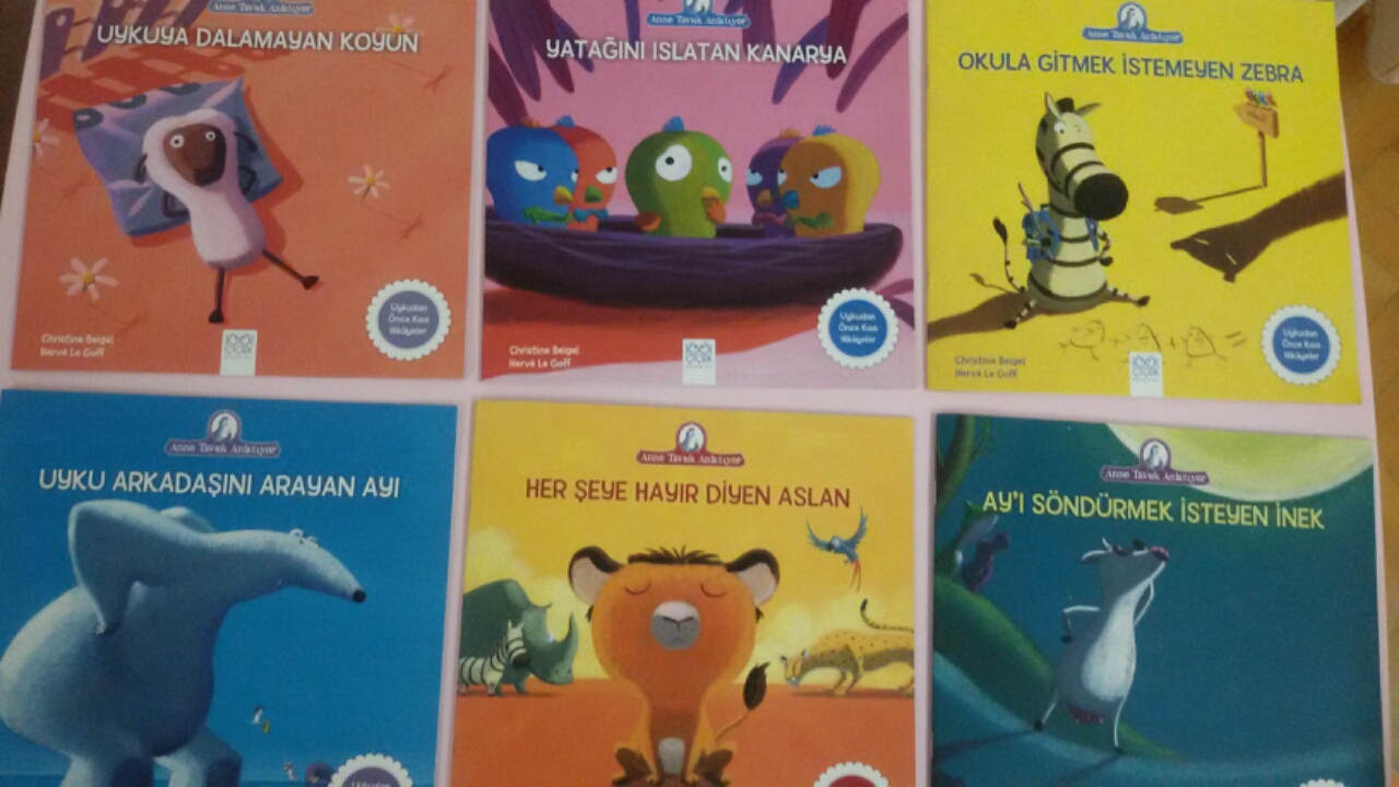 Biraz Yazalim Binbir Cicek Yayinevi Uykudan Once Kisa Hikayeler Serisi