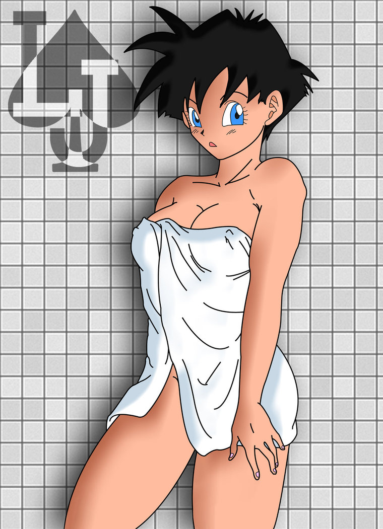 DRAGON+BALL+Z+videl_wrapped_in_a_towel_by_ljofspades-d4f6803