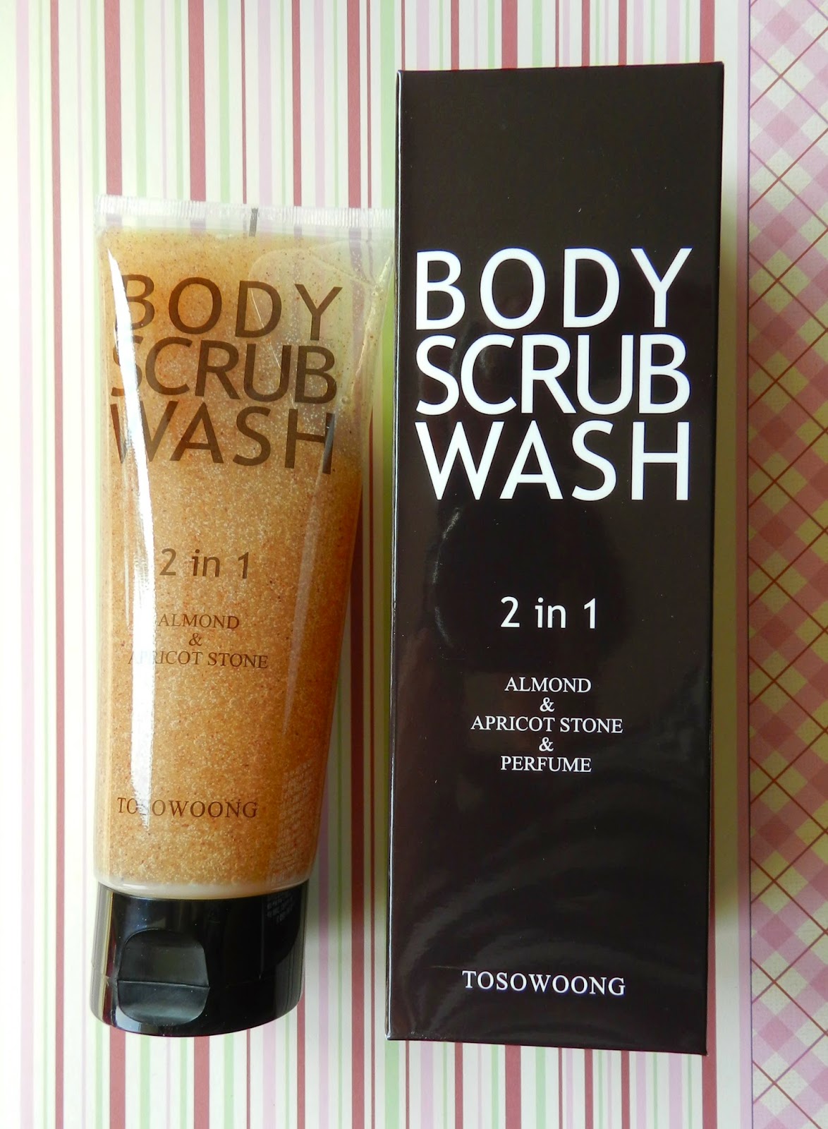 Unfade what fades Korean goodies Tosowoong Body Scrub Wash review