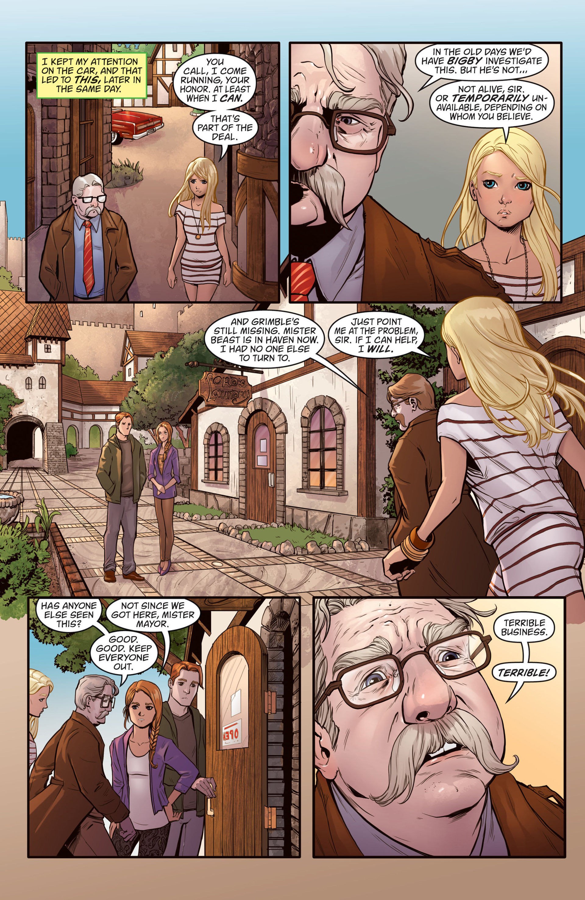 Read online Fairest: In All The Land comic -  Issue # Full - 25