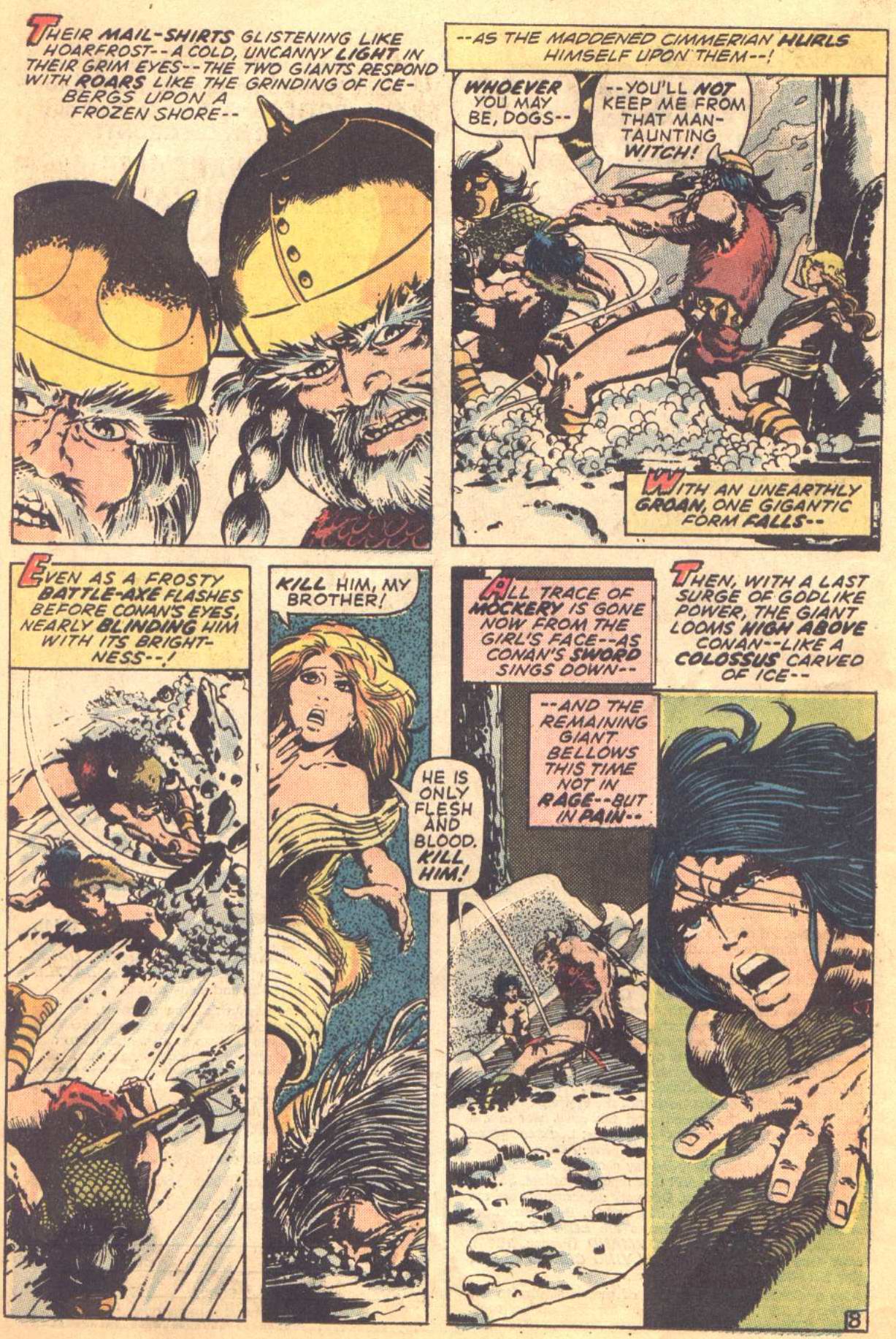 Conan the Barbarian (1970) Issue #16 #28 - English 8