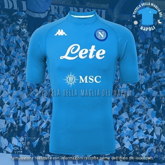 napoli 2020 jersey