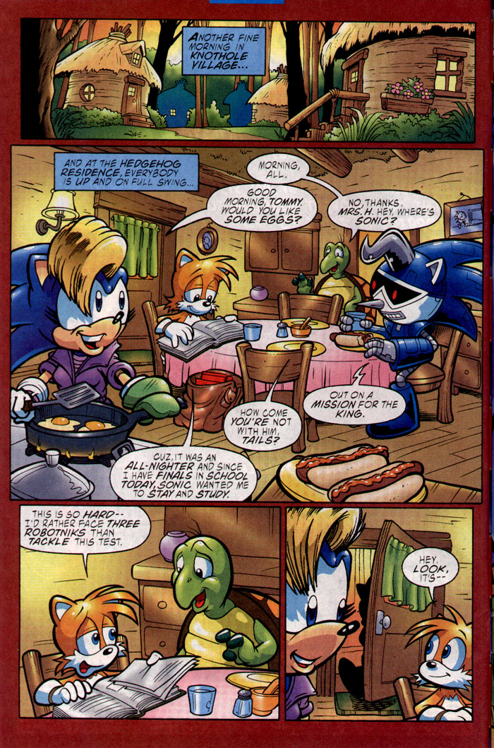 Read online Sonic The Hedgehog comic -  Issue #136 - 3