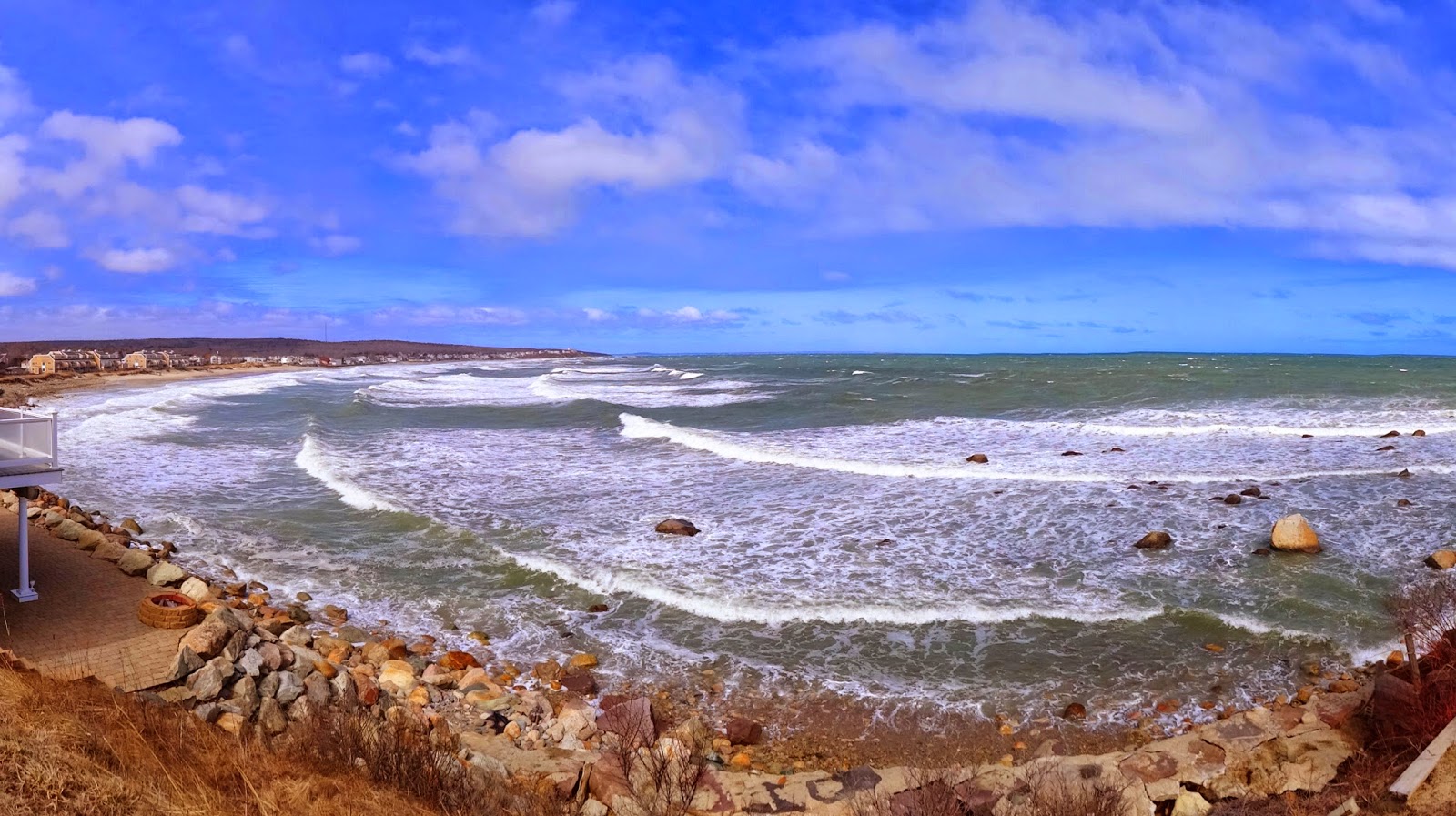 Joe's Retirement Blog Windy, White Horse Beach, Manomet, Plymouth, Massachusetts, USA