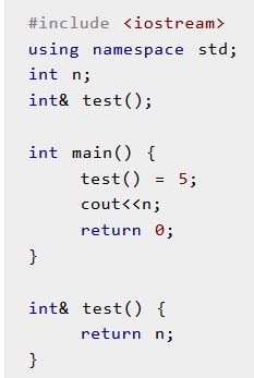 C++ Functions, C++ Function Types, C++ Function Overloading, C++ Default Argument, C++ Storage Class, C++ Recursion, C++ Return Reference 